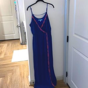 Francesca’s Dark Blue Maxi Dress